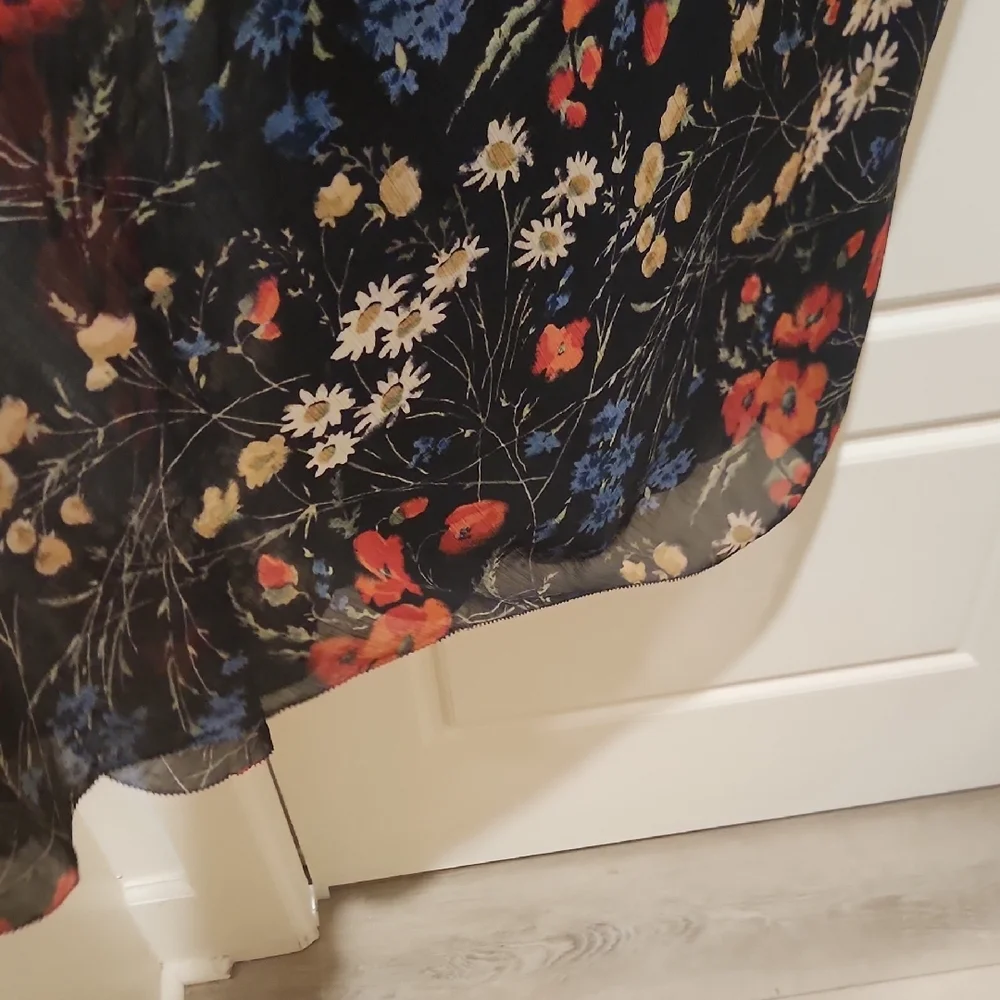 Polo by Ralph Lauren Black Floral Maxi Dress - Picture 6 of 7